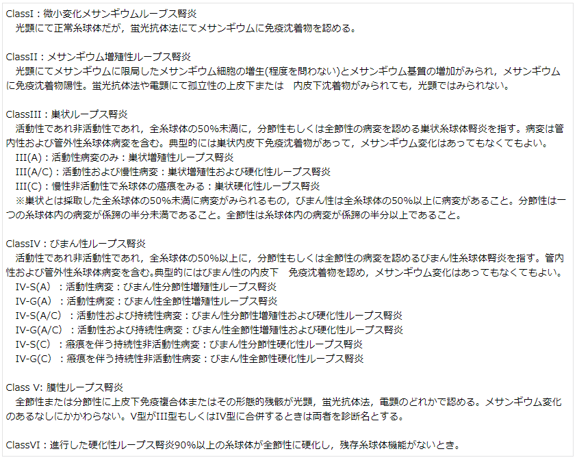 ループス腎炎 概要 小児慢性特定疾病情報センター